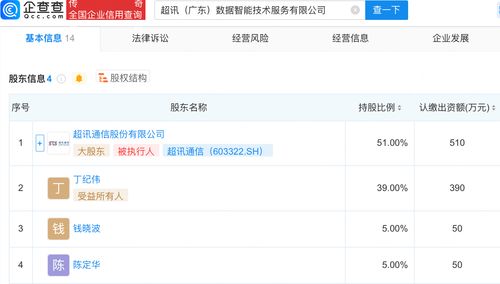 超讯通信等成立数据智能技术服务公司 深耕基础软件服务新蓝海